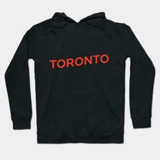 Toronto City Typography Hoodie